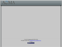 Tablet Screenshot of cams.aoma.edu